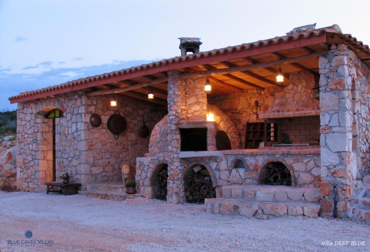 Blue Caves Villas - Exceptional Villas With Private Pools Direct Access To The Sea Korithion Exterior photo