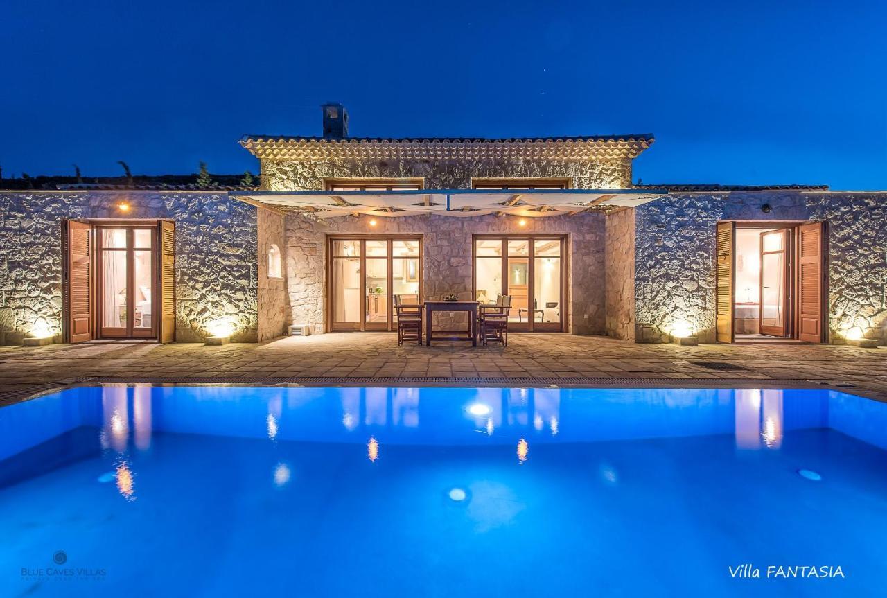 Blue Caves Villas - Exceptional Villas With Private Pools Direct Access To The Sea Korithion Exterior photo