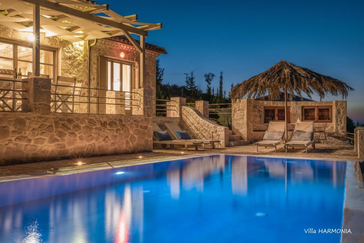 Blue Caves Villas - Exceptional Villas With Private Pools Direct Access To The Sea Korithion Room photo