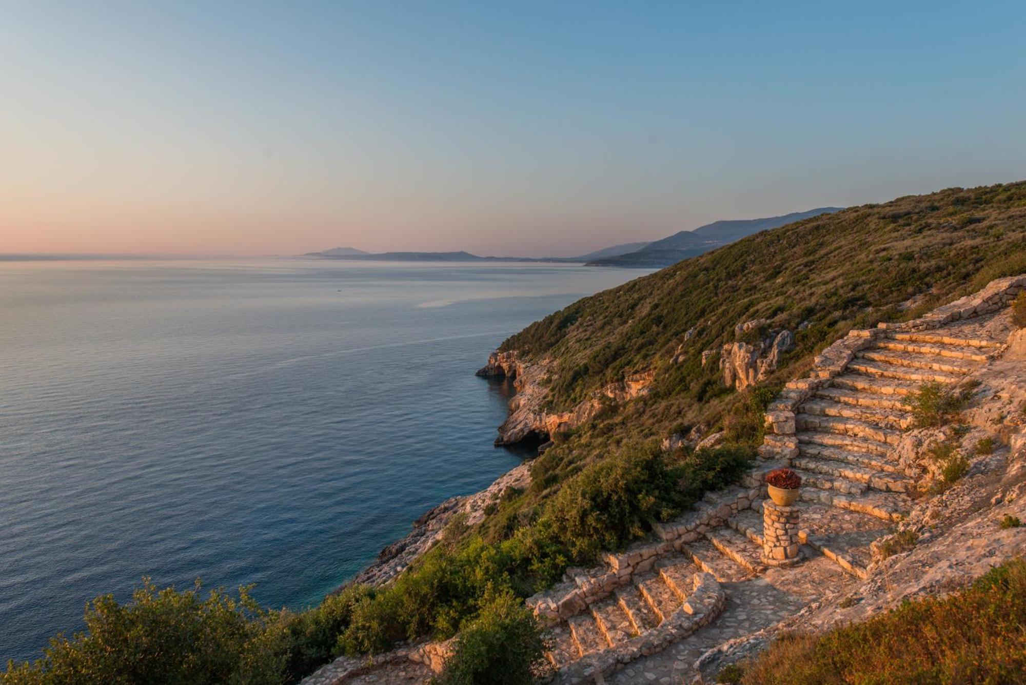 Blue Caves Villas - Exceptional Villas With Private Pools Direct Access To The Sea Korithion Exterior photo