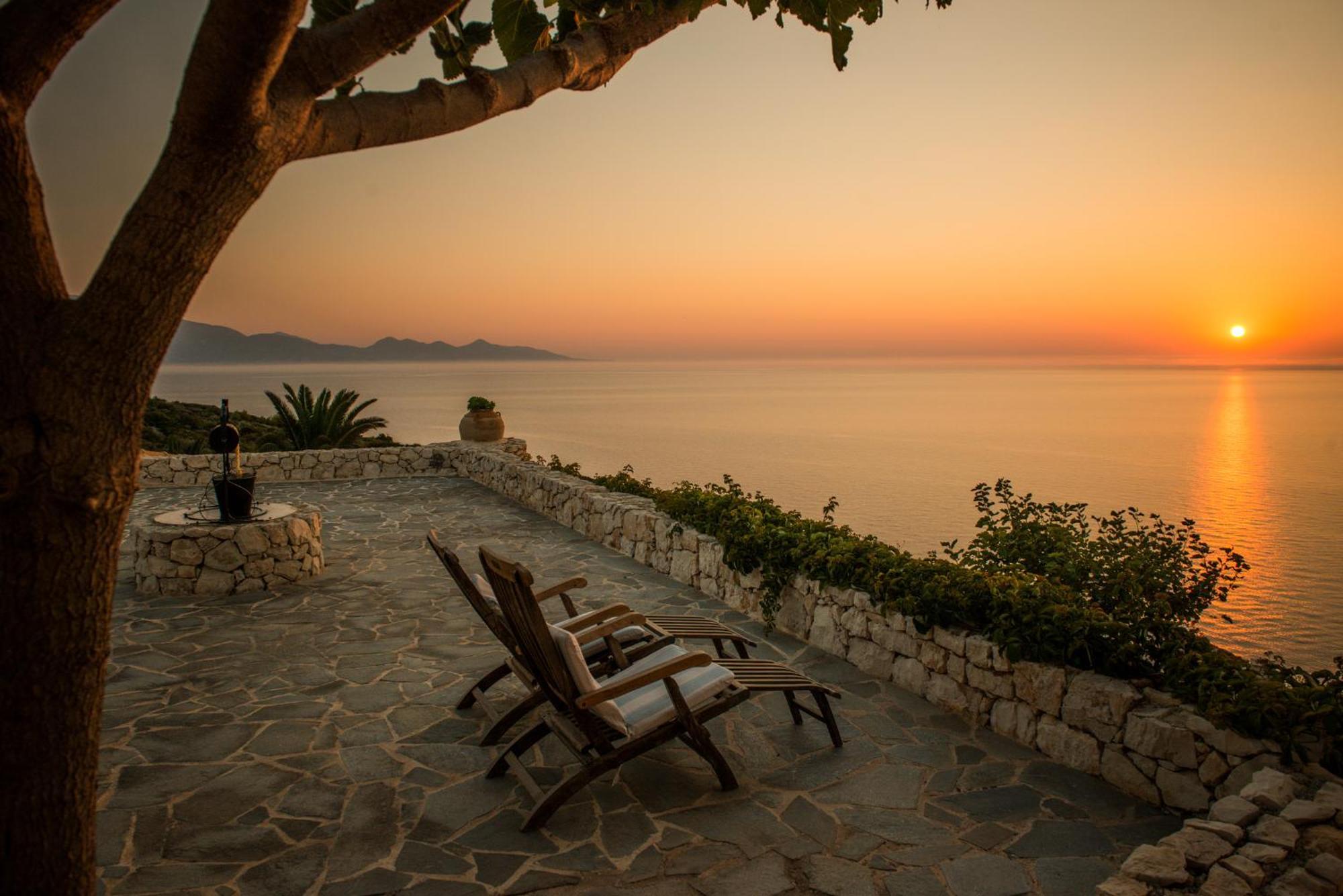 Blue Caves Villas - Exceptional Villas With Private Pools Direct Access To The Sea Korithion Exterior photo